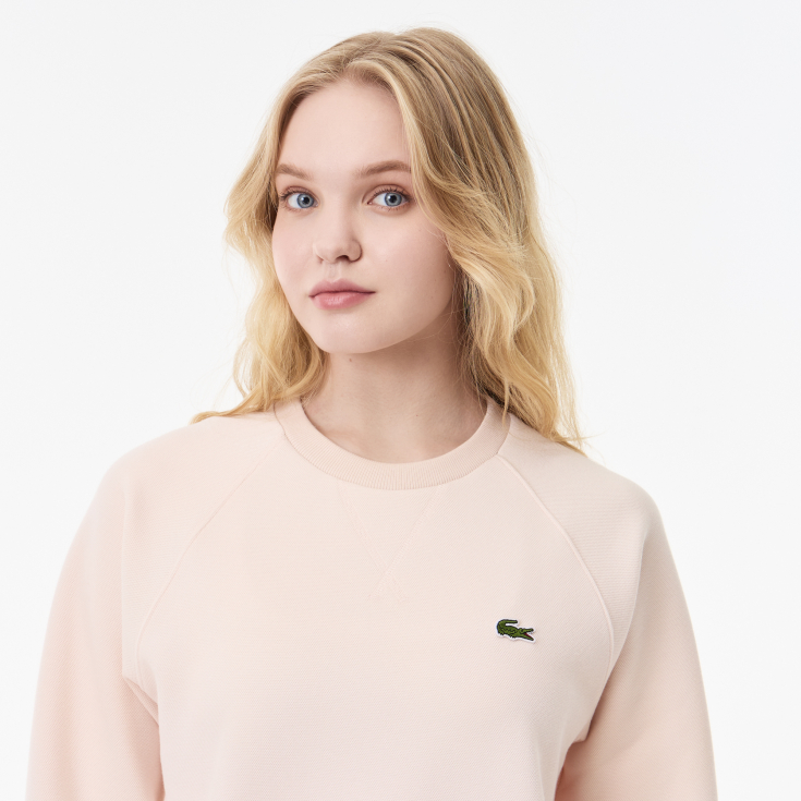 Женский свитшот Lacoste Regular Fit из хлопка Женский свитшот Lacoste Regular Fit из хлопка