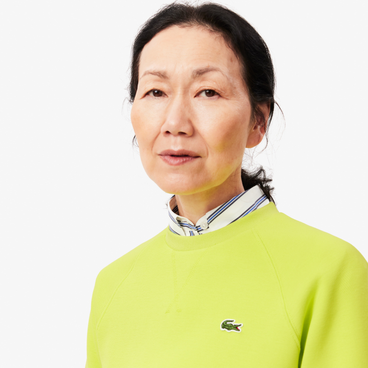 Женский свитшот Lacoste Regular Fit из хлопка Женский свитшот Lacoste Regular Fit из хлопка