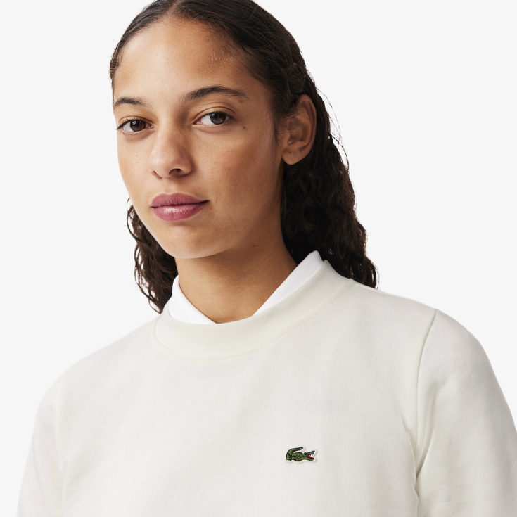 Женская флисовая толстовка Lacoste Loose Fit Женская флисовая толстовка Lacoste Loose Fit