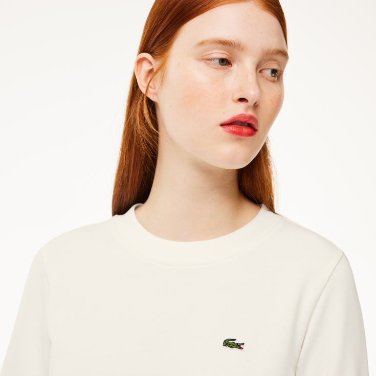 Женская флисовая толстовка Lacoste Loose Fit Женская флисовая толстовка Lacoste Loose Fit