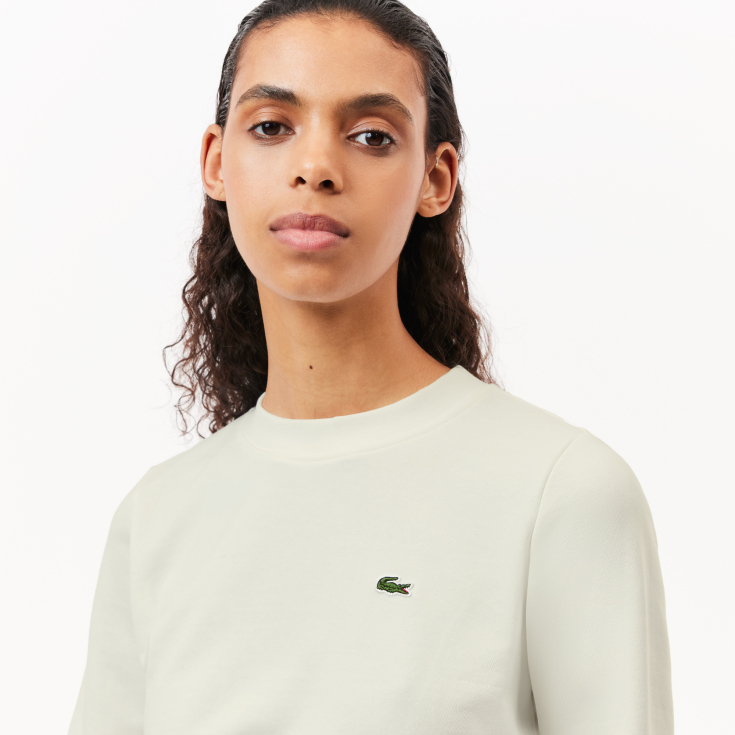 Женская флисовая толстовка Lacoste Loose Fit Женская флисовая толстовка Lacoste Loose Fit