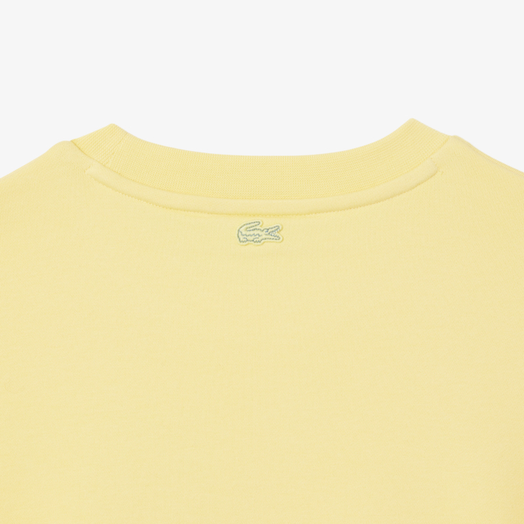 Женская толстовка Lacoste Loose Fit с плиссированным принтом Женская толстовка Lacoste Loose Fit с плиссированным принтом