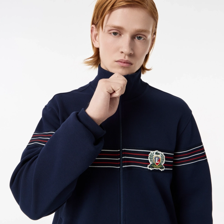 Мужская толстовка Lacoste из эластичного хлопка Мужская толстовка Lacoste из эластичного хлопка