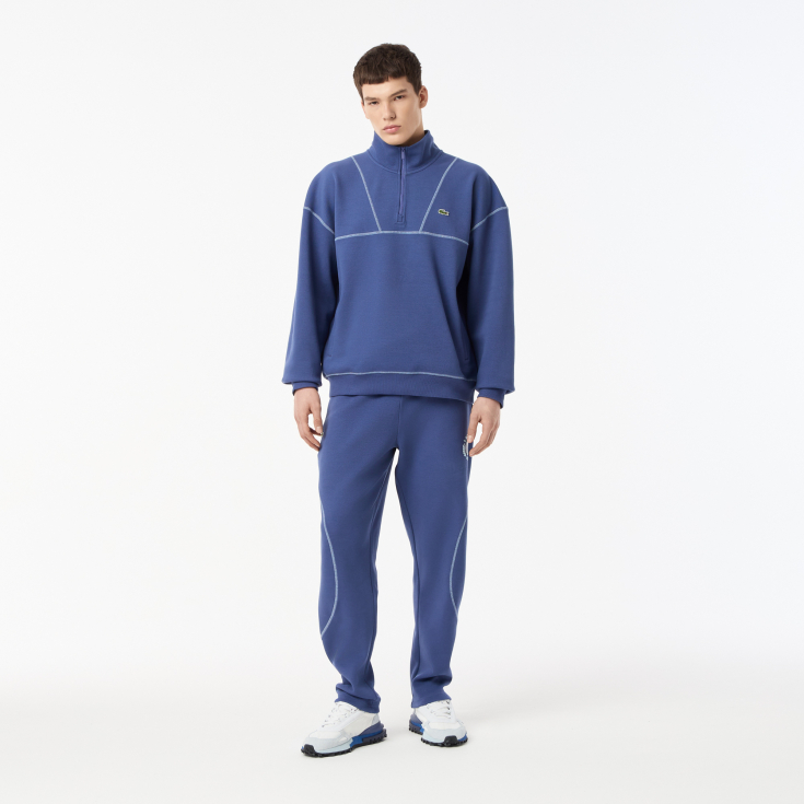 Мужская толстовка Lacoste из смеси эластичного органического хлопка Мужская толстовка Lacoste из смеси эластичного органического хлопка