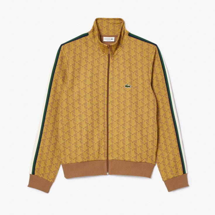 Мужская жаккардовая толстовка Lacoste PARIS с монограммой Мужская жаккардовая толстовка Lacoste PARIS с монограммой