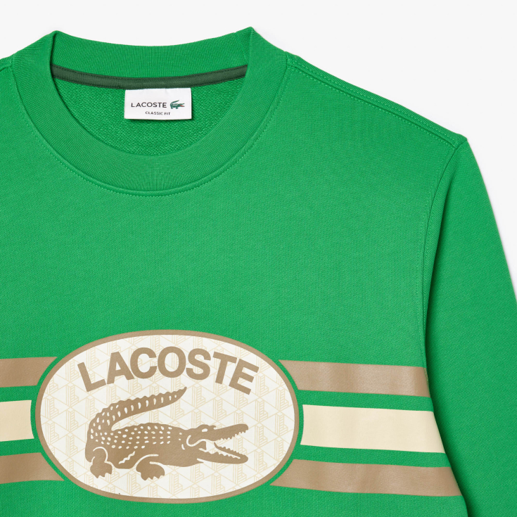 Мужской свитшот Lacoste loose Fit Unisex Мужской свитшот Lacoste loose Fit Unisex
