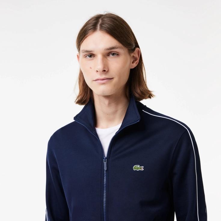 Мужская толстовка Lacoste на молнии Мужская толстовка Lacoste на молнии