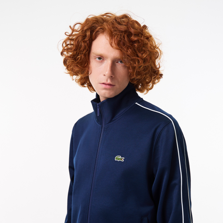 Мужская толстовка Lacoste на молнии Мужская толстовка Lacoste на молнии