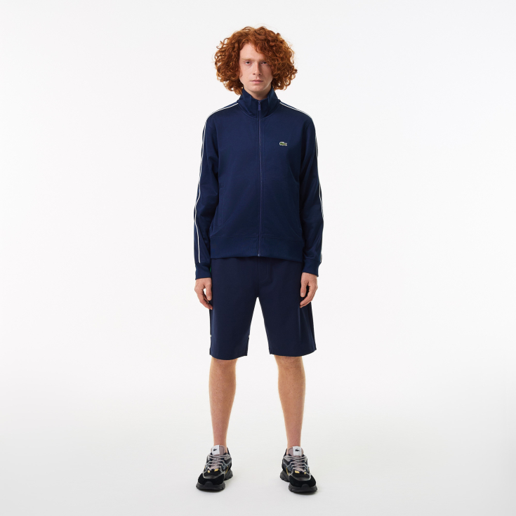 Мужская толстовка Lacoste на молнии Мужская толстовка Lacoste на молнии