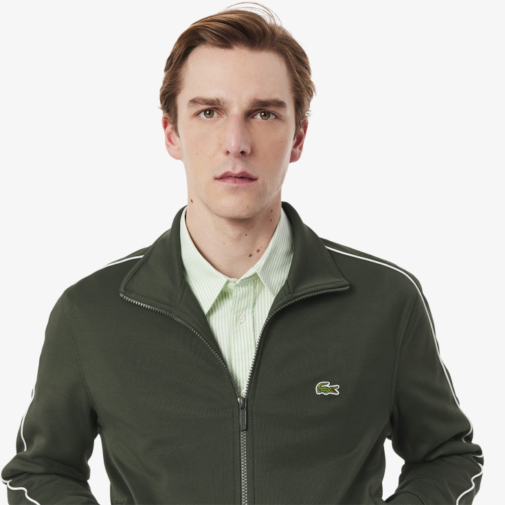 Мужская толстовка Lacoste на молнии Мужская толстовка Lacoste на молнии
