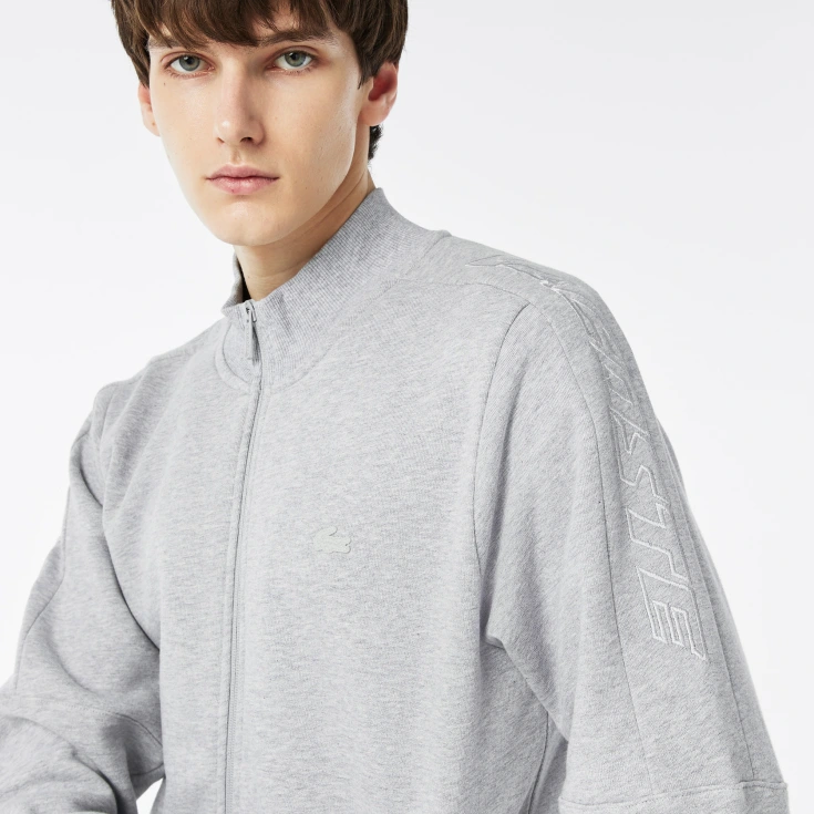 Мужская толстовка Lacoste Slim Fit с флисом Мужская толстовка Lacoste Slim Fit с флисом