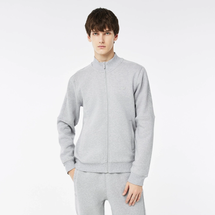 Мужская толстовка Lacoste Slim Fit с флисом Мужская толстовка Lacoste Slim Fit с флисом