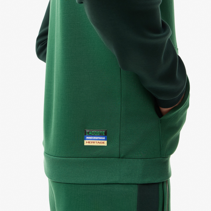 Мужской хлопковый свитшот Lacoste SLIM FIT Мужской хлопковый свитшот Lacoste SLIM FIT