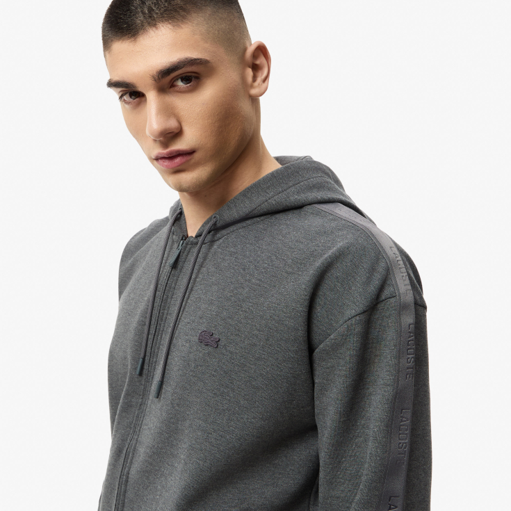 Мужской хлопковый свитшот Lacoste RELAXED FIT Мужской хлопковый свитшот Lacoste RELAXED FIT