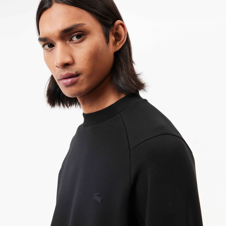 Мужской свитшот Lacoste Crew Neck с карманом-кенгуру Мужской свитшот Lacoste Crew Neck с карманом-кенгуру