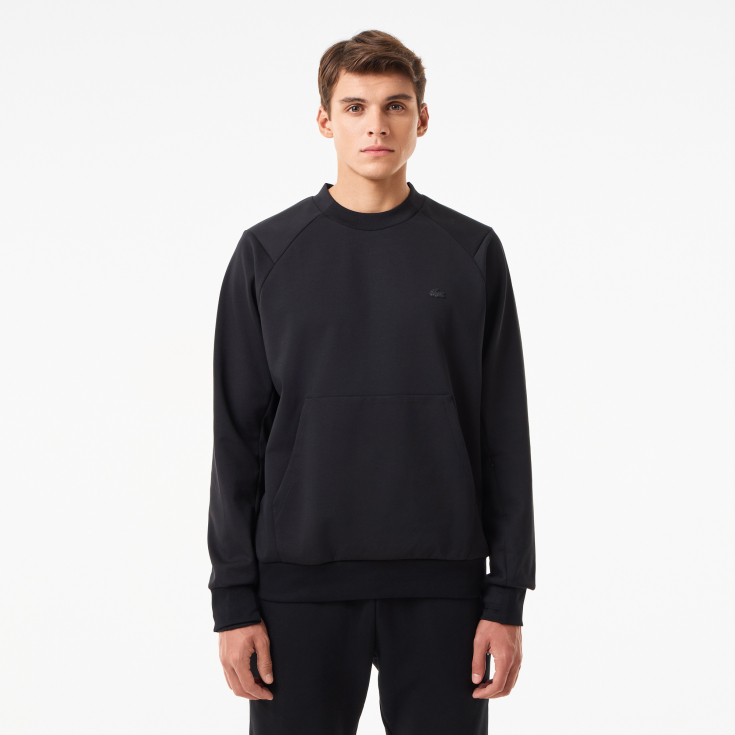 Мужской свитшот Lacoste Crew Neck с карманом-кенгуру Мужской свитшот Lacoste Crew Neck с карманом-кенгуру