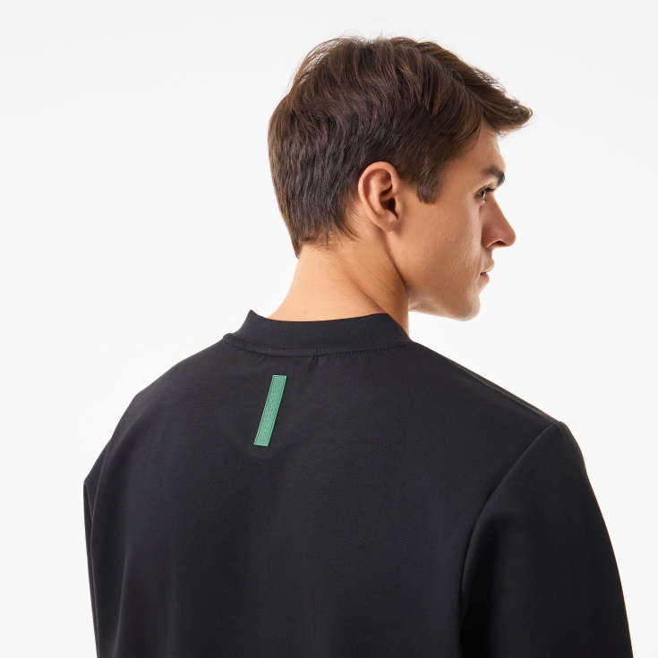 Мужской свитшот Lacoste Crew Neck с карманом-кенгуру Мужской свитшот Lacoste Crew Neck с карманом-кенгуру