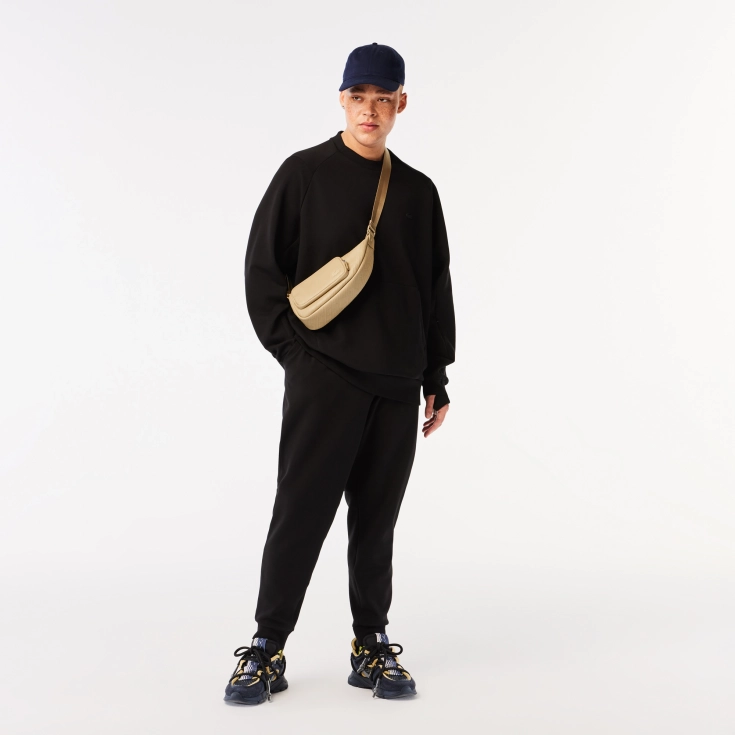 Мужской свитшот Lacoste Crew Neck с карманом-кенгуру Мужской свитшот Lacoste Crew Neck с карманом-кенгуру