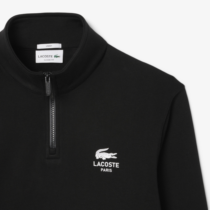 Свитшот Lacoste Unisex с застежкой-молнией с высоким воротом Свитшот Lacoste Unisex с застежкой-молнией с высоким воротом