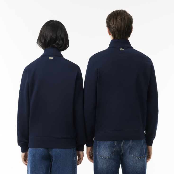 Свитшот Lacoste Unisex с застежкой-молнией с высоким воротом Свитшот Lacoste Unisex с застежкой-молнией с высоким воротом