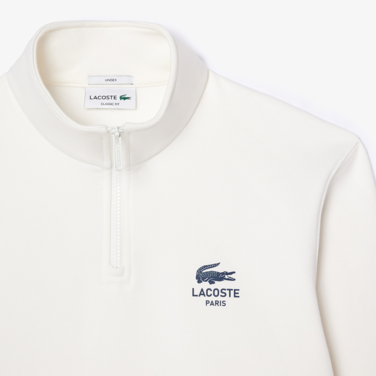 Свитшот Lacoste Unisex с застежкой-молнией с высоким воротом Свитшот Lacoste Unisex с застежкой-молнией с высоким воротом