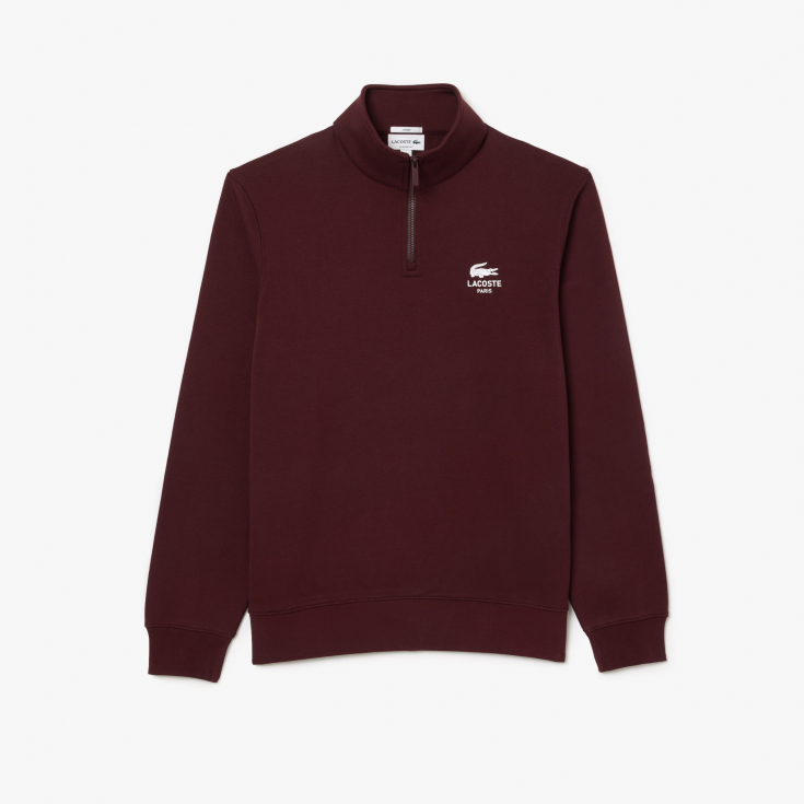 Свитшот Lacoste Unisex с застежкой-молнией с высоким воротом Свитшот Lacoste Unisex с застежкой-молнией с высоким воротом