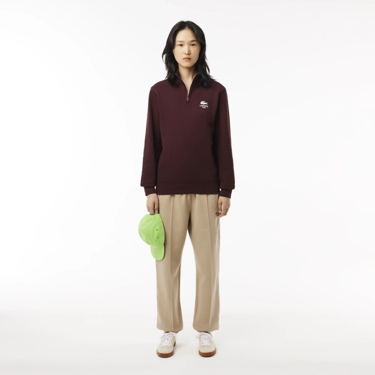 Свитшот Lacoste Unisex с застежкой-молнией с высоким воротом Свитшот Lacoste Unisex с застежкой-молнией с высоким воротом