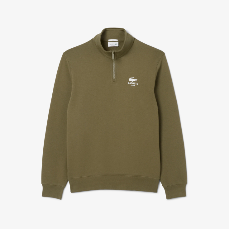 Свитшот Lacoste Unisex с застежкой-молнией с высоким воротом Свитшот Lacoste Unisex с застежкой-молнией с высоким воротом