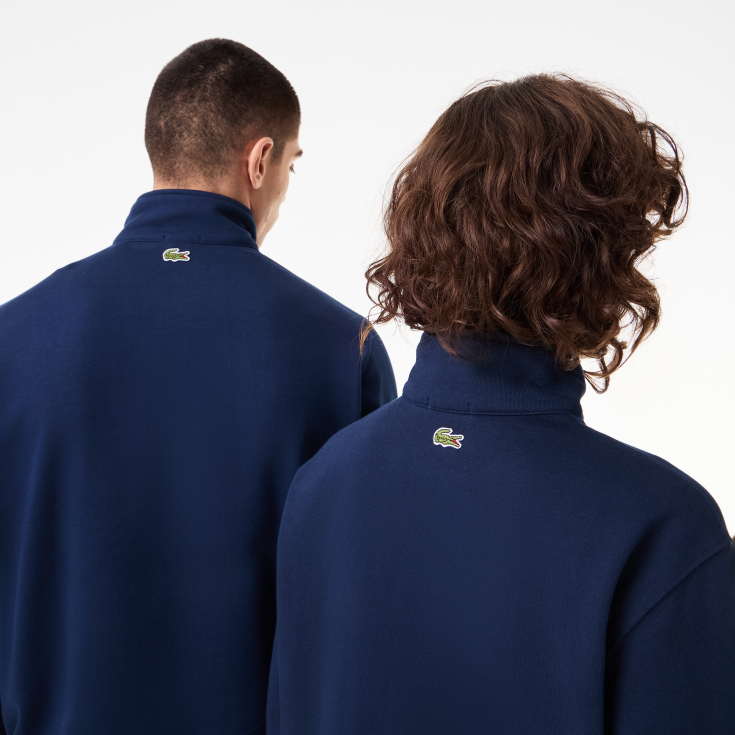 Свитшот Lacoste Unisex с застежкой-молнией с высоким воротом Свитшот Lacoste Unisex с застежкой-молнией с высоким воротом