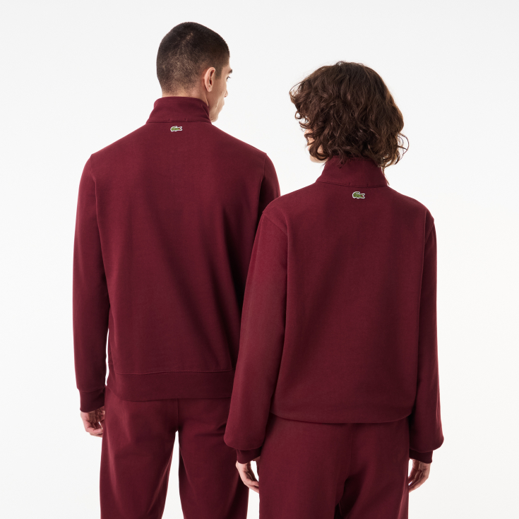 Свитшот Lacoste Unisex с застежкой-молнией с высоким воротом Свитшот Lacoste Unisex с застежкой-молнией с высоким воротом