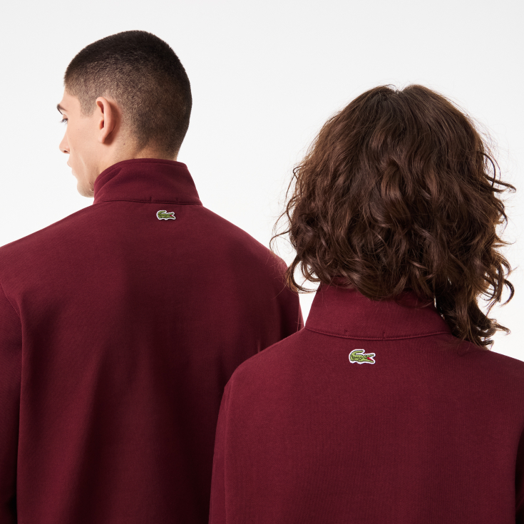 Свитшот Lacoste Unisex с застежкой-молнией с высоким воротом Свитшот Lacoste Unisex с застежкой-молнией с высоким воротом