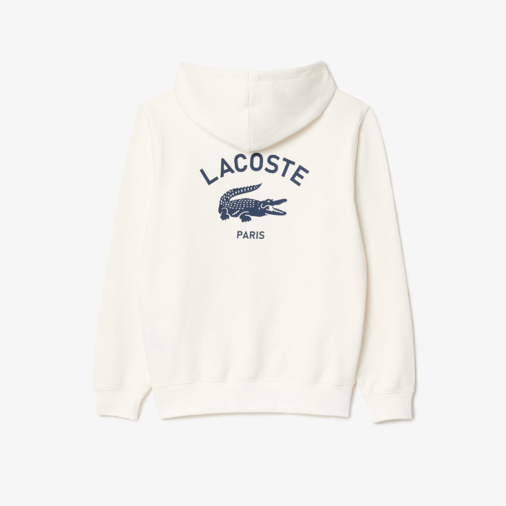 Хлопковая толстовка Lacoste Unisex с капюшоном Хлопковая толстовка Lacoste Unisex с капюшоном
