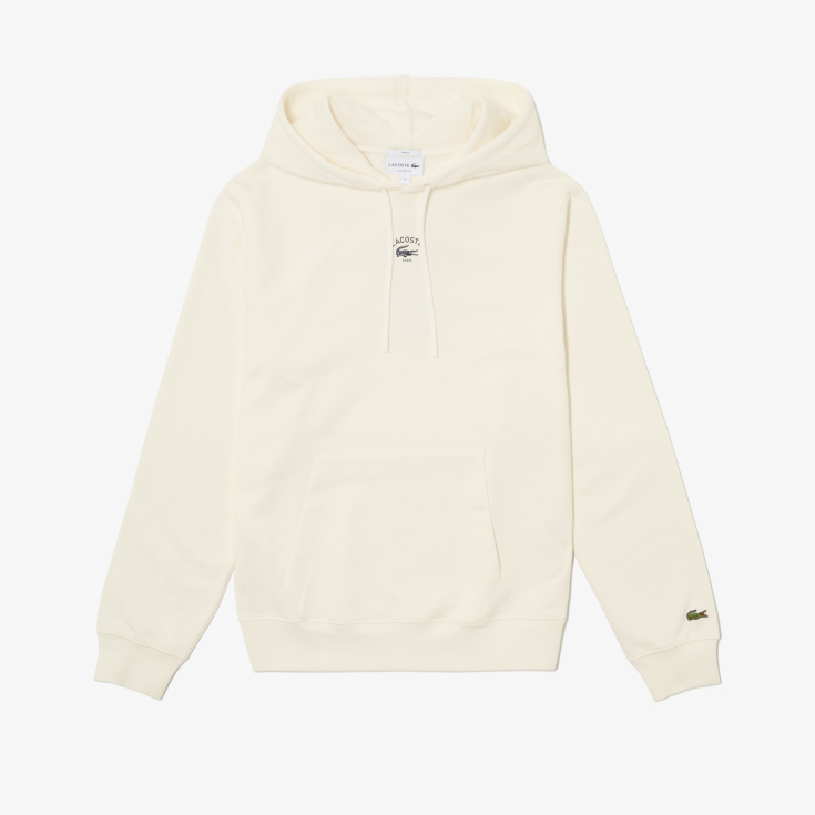 Хлопковая толстовка - худи Lacoste Unisex с капюшоном Хлопковая толстовка - худи Lacoste Unisex с капюшоном