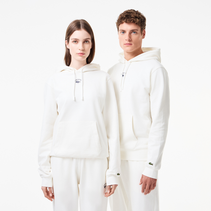 Хлопковая толстовка - худи Lacoste Unisex с капюшоном Хлопковая толстовка - худи Lacoste Unisex с капюшоном