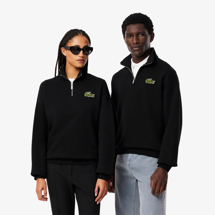 Толстовка Lacoste Unisex с молнией и высоким воротом Толстовка Lacoste Unisex с молнией и высоким воротом