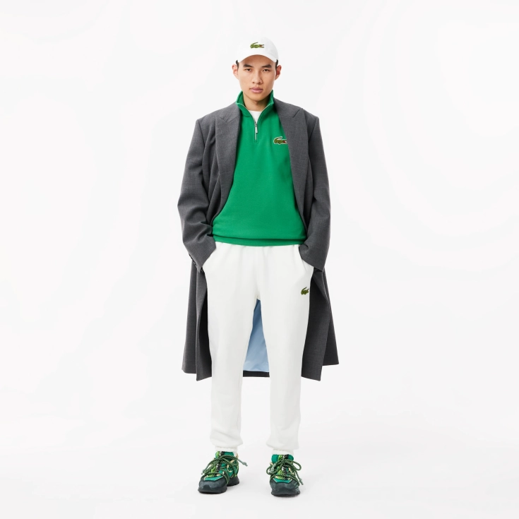 Толстовка Lacoste Unisex с молнией и высоким воротом Толстовка Lacoste Unisex с молнией и высоким воротом