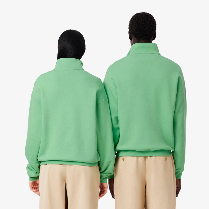 Толстовка Lacoste Unisex с молнией и высоким воротом Толстовка Lacoste Unisex с молнией и высоким воротом