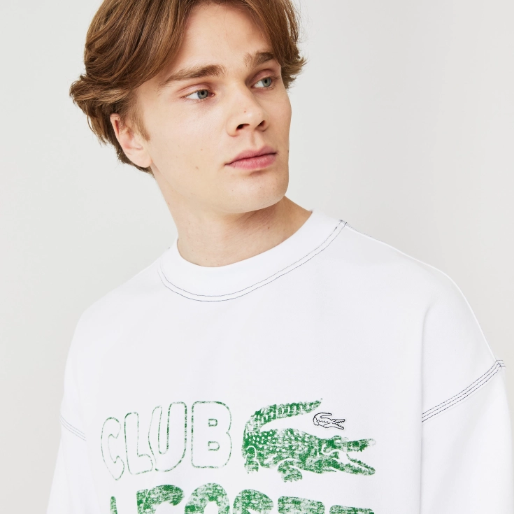 Мужской свитшот Lacoste Loose Fit Мужской свитшот Lacoste Loose Fit