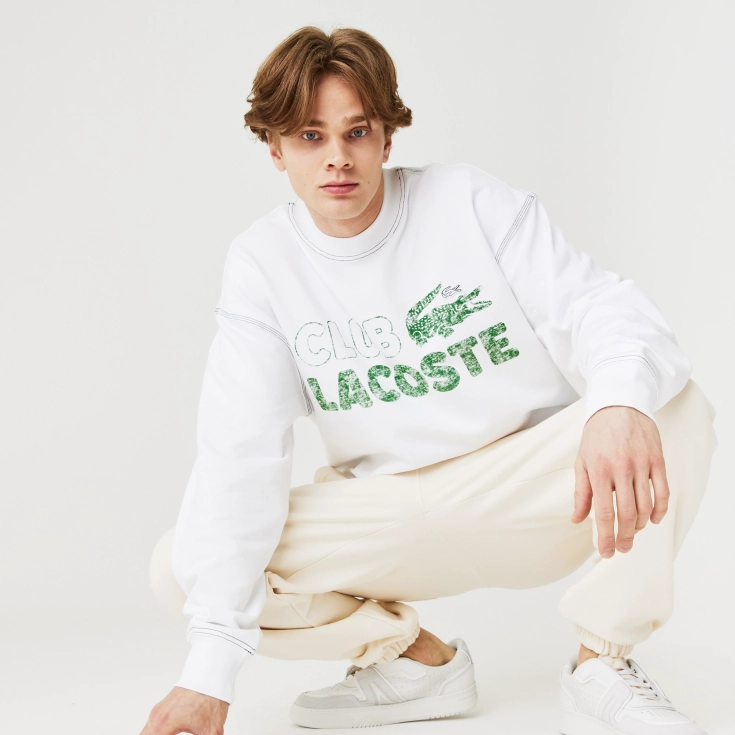 Мужской свитшот Lacoste Loose Fit Мужской свитшот Lacoste Loose Fit