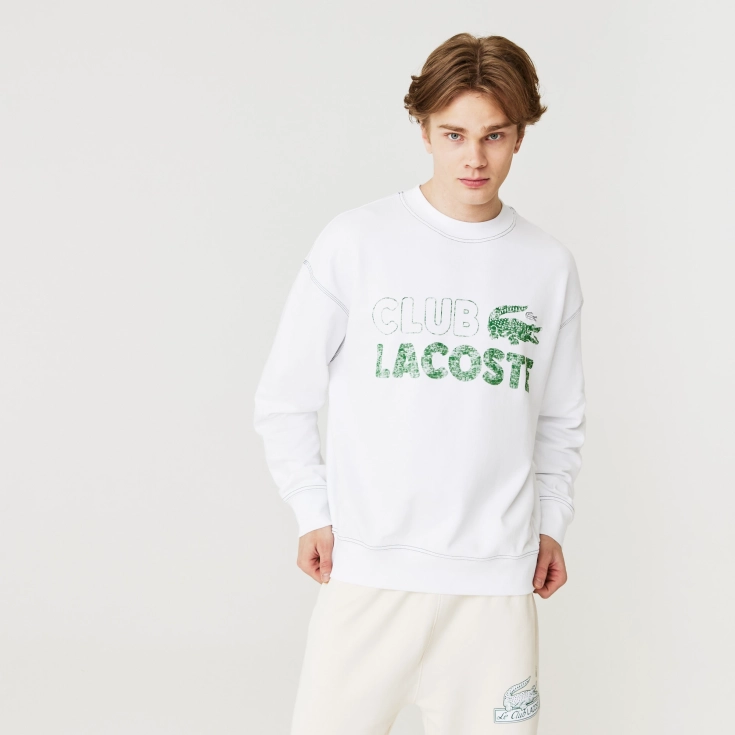 Мужской свитшот Lacoste Loose Fit Мужской свитшот Lacoste Loose Fit