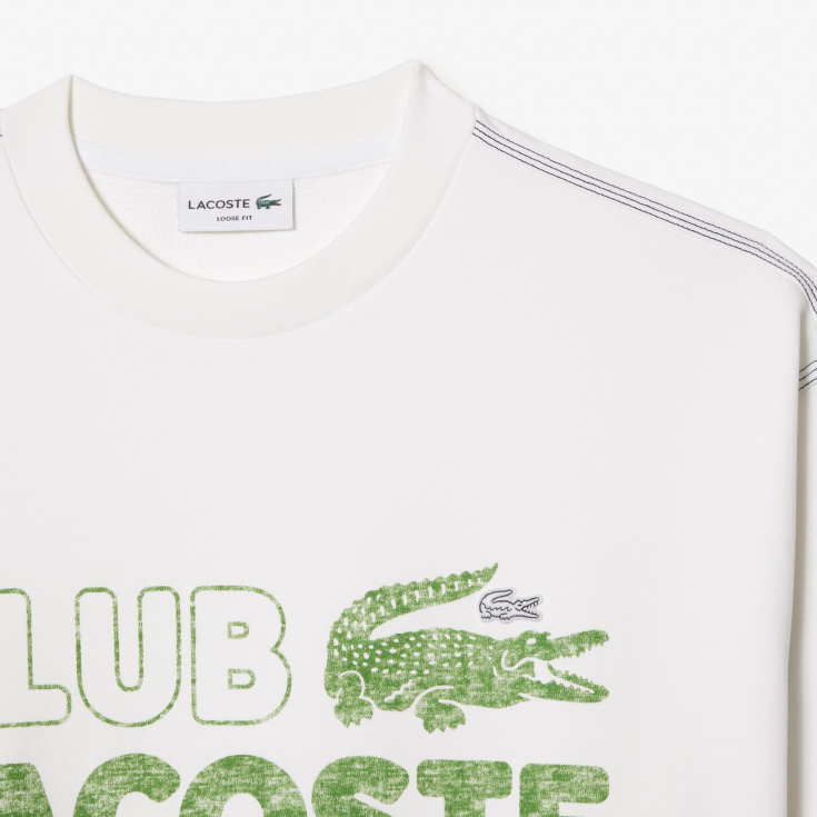 Мужской свитшот Lacoste Loose Fit Мужской свитшот Lacoste Loose Fit