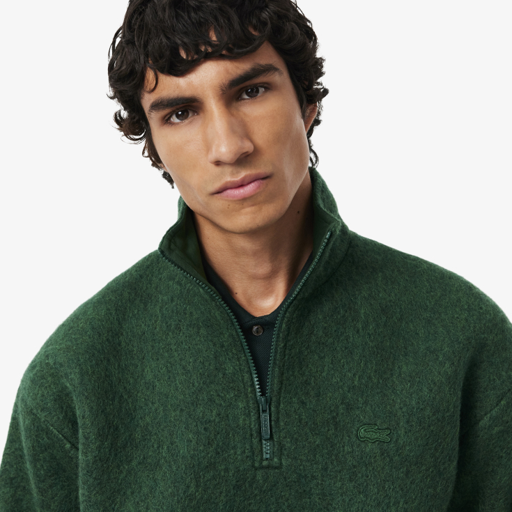 Мужской хлопковый свитшот Lacoste Loose Fit Мужской хлопковый свитшот Lacoste Loose Fit