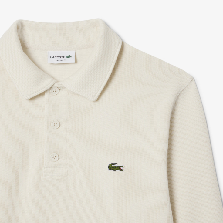 Мужская толстовка Lacoste с воротником-поло из хлопка Мужская толстовка Lacoste с воротником-поло из хлопка