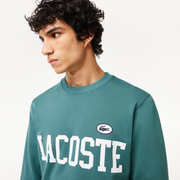 Мужской флисовый свитшот Lacoste Мужской флисовый свитшот Lacoste