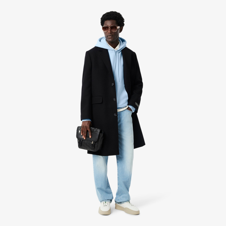 Мужской хлопковый свитшот Lacoste Loose Fit Мужской хлопковый свитшот Lacoste Loose Fit