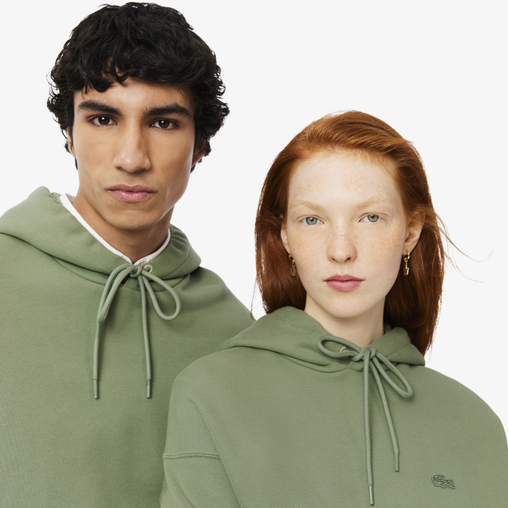Мужской хлопковый свитшот Lacoste Loose Fit Мужской хлопковый свитшот Lacoste Loose Fit