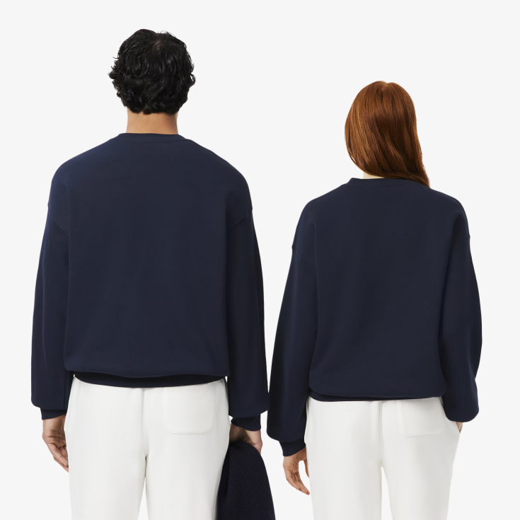 Хлопковый свитшот Lacoste Loose Fit Unisex Хлопковый свитшот Lacoste Loose Fit Unisex