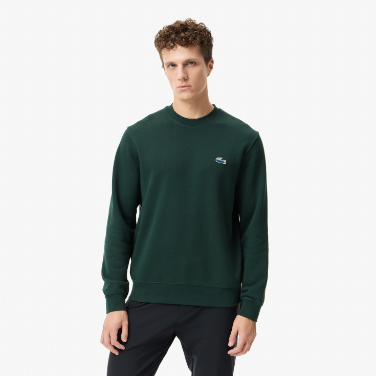 Мужской хлопковый свитшот Lacoste Classic Fit Мужской хлопковый свитшот Lacoste Classic Fit