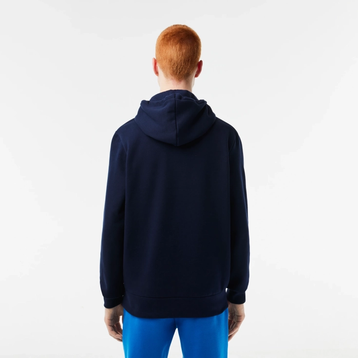 Мужское худи Lacoste Classic Fit с флисом Мужское худи Lacoste Classic Fit с флисом
