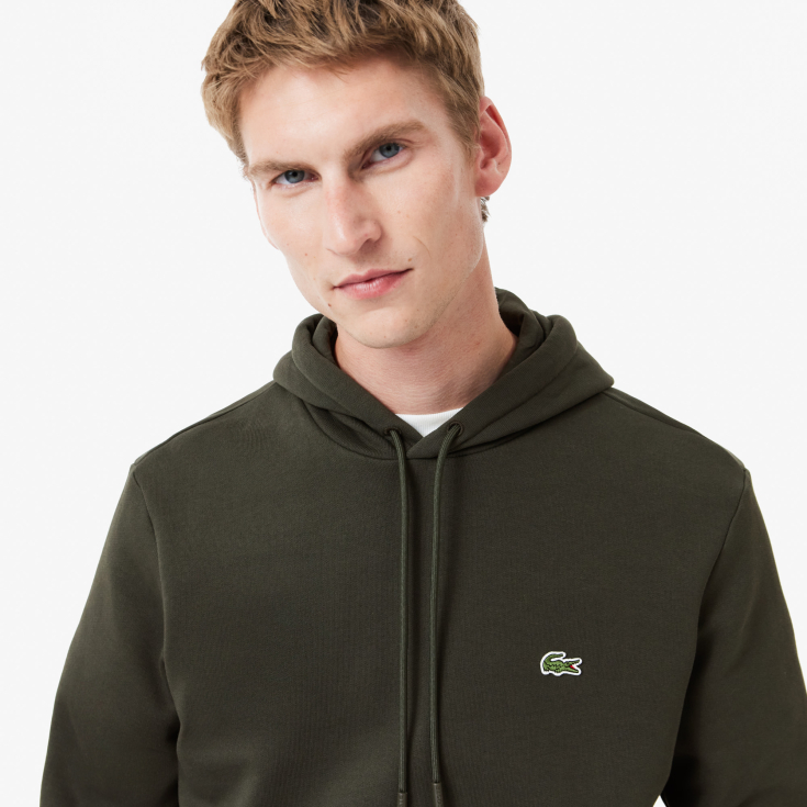 Мужское худи Lacoste Classic Fit с флисом Мужское худи Lacoste Classic Fit с флисом